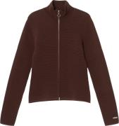 Résumé Tiars Knit Cardigan Kvinde Brown Cardigans Str L - hos Magasin