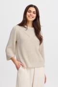 Fransa Frcatalina PU 1 Kvinde Arctic Wolf Mix Sweaters Str L - hos Mag...