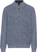 Camel Active Troyer 1/1arm Mand Denim Blue Sweaters Str L - hos Magasi...