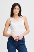 Fransa Frhizamond TOP 19 Kvinde Antique Tanktoppe Slim Fit Str L - hos...