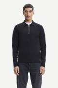 Samsøe Samsøe Guna Half zip 10490 Blacks Mand Black Sweaters Str L - V...