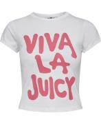 Juicy Couture Viva LA Juicy Baby Tshirt Kvinde White Kortærmede T-shir...