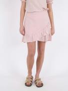 Neo Noir Bekka Linen Skirt Kvinde Rose Smoke Korte Nederdele Str 40 - ...