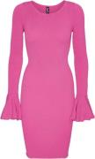 ROTATE Birger Christensen Crinkle Mini Dress Kvinde Carmine Rose (Pink...