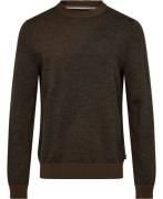 BOSS Heclaus Mand Open Green Sweaters Str L - hos Magasin