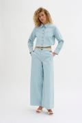 My Essential Wardrobe Winniemw 159 Shirt Kvinde Light Blue Retro Wash ...