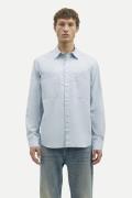 Samsøe Samsøe Sadamon B Shirt 14981 Mand Subdued Blue Langærmede Skjor...