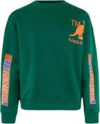 Kangol Crewneck Sweatshirt Mand Green Sweatshirts Str L - Bomuld hos M...