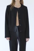 Designers Remix Scott Bomber Blazer Kvinde Sort Blazere Str 40 - hos M...