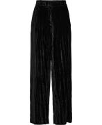 Heartmade ¤ Niva Pants HM ¤ Kvinde Black Bukser Med Lige Ben Str 34 - ...