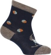 Melton Dog fun Socks Str 15/16 - Peacoat Blue Strømper Uld hos Magasin