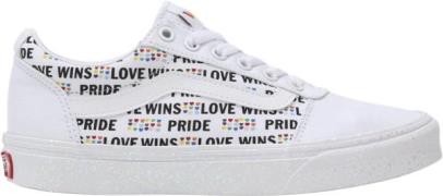 Vans Ward Pride Sneakers Kvinde Hvid Sneakers Str 38.5 - hos Magasin