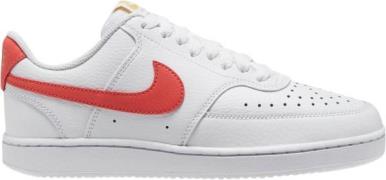 Nike Court Vision Low Sneakers Kvinde Hvid Sneakers Str 40 - Læder hos...