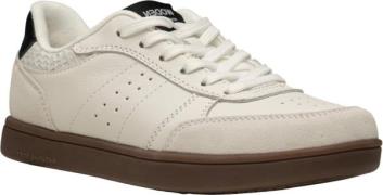 Woden Bjork Mix Kvinde Blanc De Blanc/black Sneakers Str 40 - Polyeste...