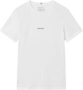 Les Deux Lens Tshirt Mand Hvid Kortærmede T-shirts Str L - Bomuld hos ...