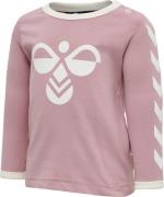 Hummel Hmlflipper Tshirt L/S Str 3 år / 98 cm - Rosa Langærmede T-shir...