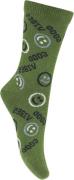 Melton Smiley Socks Str 27/30 - Cactus Strømper Bomuld hos Magasin