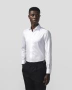 BARONS The Consultant 4. 0 | White | Slim fit Mand White Langærmede Sk...