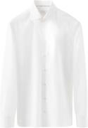 ETON Contemporary Fit White Solid Elevated Twill Shirt Mand Hvid Langæ...