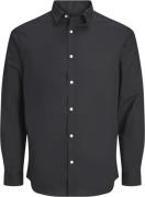 JJ-REBEL Jrebgavin Solid Shirt LS Noos Mand Sort Langærmede Skjorter S...