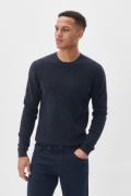 Matinique Malagoon Mand Dark Navy Melange Sweaters Regular Fit Str L -...