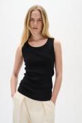 InWear Dagnaiw Tank Kvinde Black Tanktoppe Slim Fit Str L - hos Magasi...