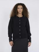 Neo Noir Nuna Knit Cardigan Kvinde Black Sweaters Str 40 - hos Magasin