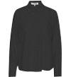 A-VIEW Lerke Shirt Kvinde Black Langærmede Skjorter Regular Fit Str 40...