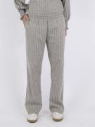 Neo Noir Astra Soft Stripe Pants Kvinde Smoke Green Bukser Med Lige Be...