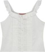 Designers Remix Girls G Velma Top Kvinde Hvid Tanktoppe Str 176 cm / 1...