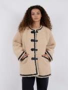 Neo Noir Fanny Teddy Jacket Kvinde Camel Overgangsjakker Str 40 - Læde...