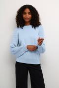 Kaffe Kananna Pullover Kvinde Celestial Blue Langærmede Bluser Str L -...