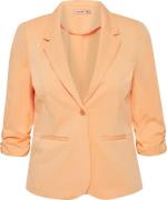 Simple Wish Swblazer BLA 1 Kvinde Apricot Wash Blazere Str 46 - hos Ma...