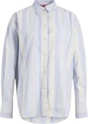 JJXX Jxjamie LS Relaxed Poplin Shirt WVN Kvinde Limeade/multi Langærme...