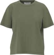 Selected Femme Slfessential SS Boxy TEE Noos Kvinde Olivine Kortærmede...