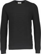 Lindbergh Strik Mand Sort Sweaters Str L - hos Magasin