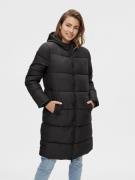 Pieces Pcbee NEW Long Puffer Jacket BC Kvinde Sort Dunjakker Str S - h...