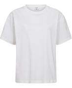 Filippa K Loose Fit Tee Kvinde White Kortærmede T-shirts Str 2XS - hos...