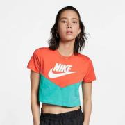 Nike Sportswear Heritage Ss Top L - Trænings T-shirts Bomuld hos Magas...