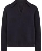 Weekend Max Mara Agre Kvinde Sort Sweaters Str L - hos Magasin