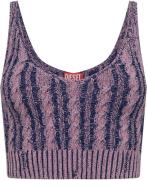 Diesel Mmilos Knitwear Kvinde 3cy Tanktoppe Str S - hos Magasin