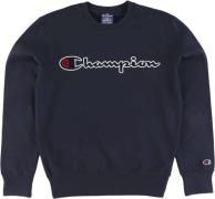 Champion Crewneck Sweatshirt Mand Blue Sweatshirts Str L - Bomuld hos ...