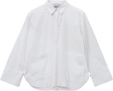 Blanche Pinabl Tunic Blouse Kvinde White Langærmede Skjorter Str 40 - ...