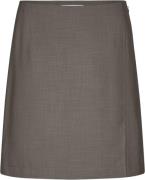 Modström Galemd 2 Skirt Kvinde Warm Gray Korte Nederdele Str L - hos M...