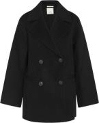 Heartmade Joan Coat HM Kvinde Black Overgangsjakker Str 40 - hos Magas...