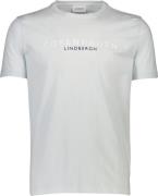 Lindbergh Copenhagen Print tee S/S Mand Lt Blue 224 Kortærmede T-shirt...