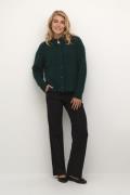 Kaffe Kaane Knit Cardigan Kvinde Aventurine Melange Cardigans Str L - ...