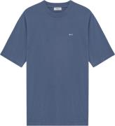 NN07 Adam EMB Tshirt 3209 Mand Bering Sea Kortærmede T-shirts Str L - ...