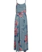 Jakes AK, Slipwfallprt Kvinde Dusty Slate Print Maxi Kjoler Str 40 - h...