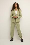 Karen by Simonsen Henleykb Blazer Kvinde Tea Blazere Str 40 - hos Maga...